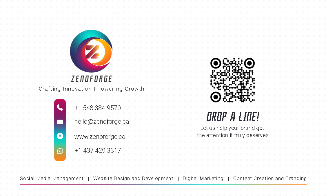ZenoForge - Business Card